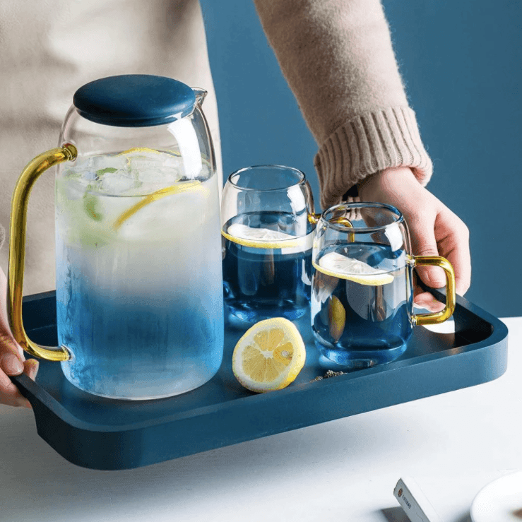 Glass Water Carafe Lid, Glass Pitcher Water Kettle