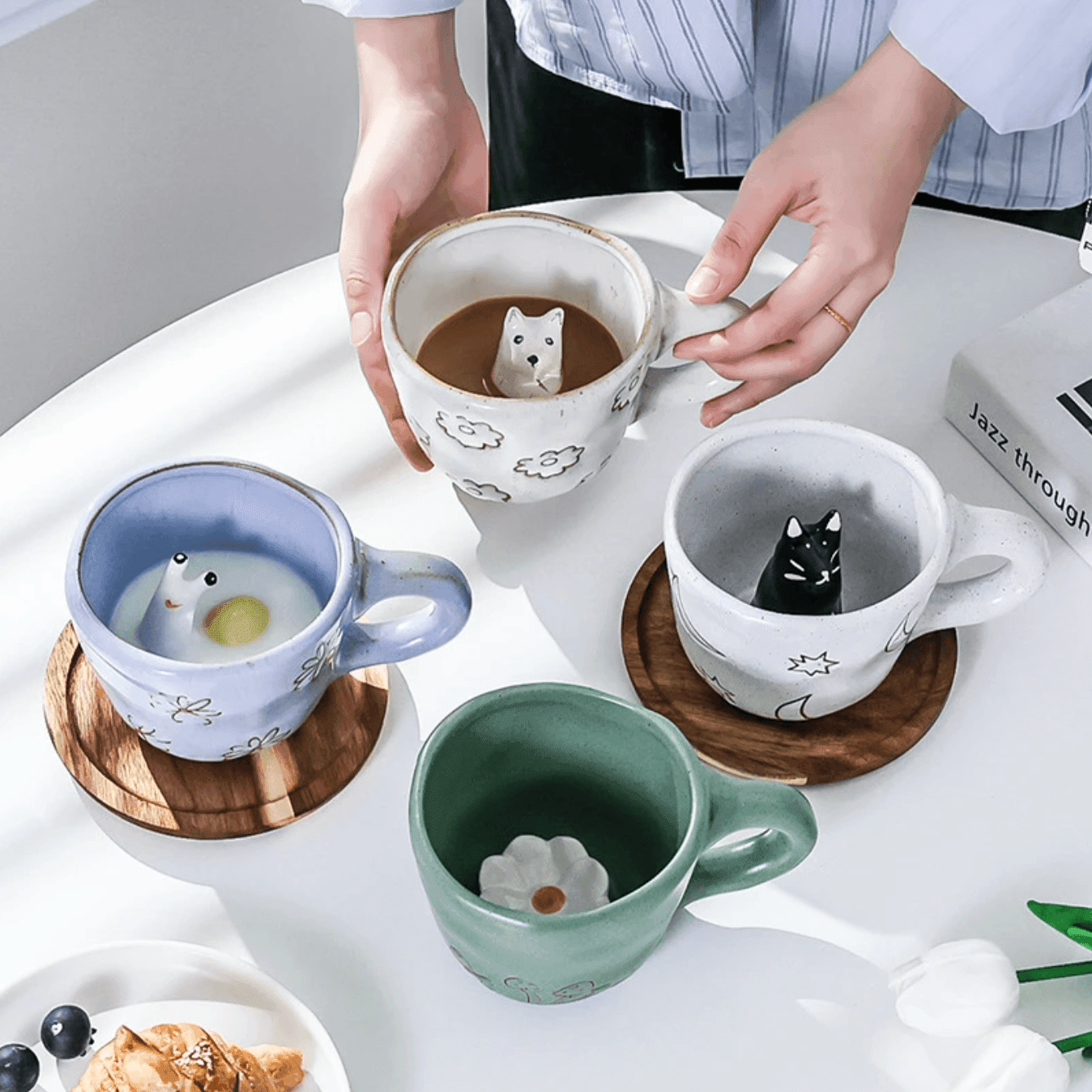 Creative Cute 3D Mug – huemabe - Creative Home Decor