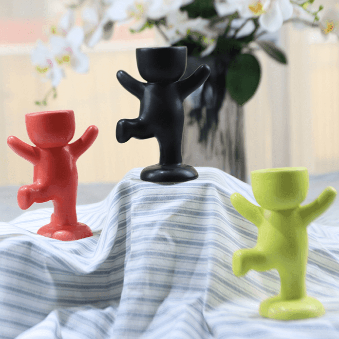 humanoid ceramic flower pot Humanoid Ceramic Flower Pot Vase – huemabe