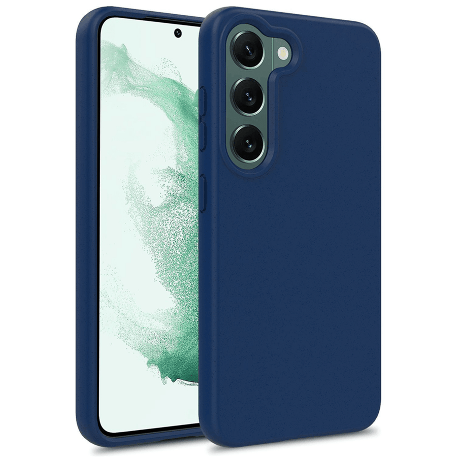 Samsung Biodegradable Wheat Straw Phone Case - Blue - huemabe - Creative Home Decor