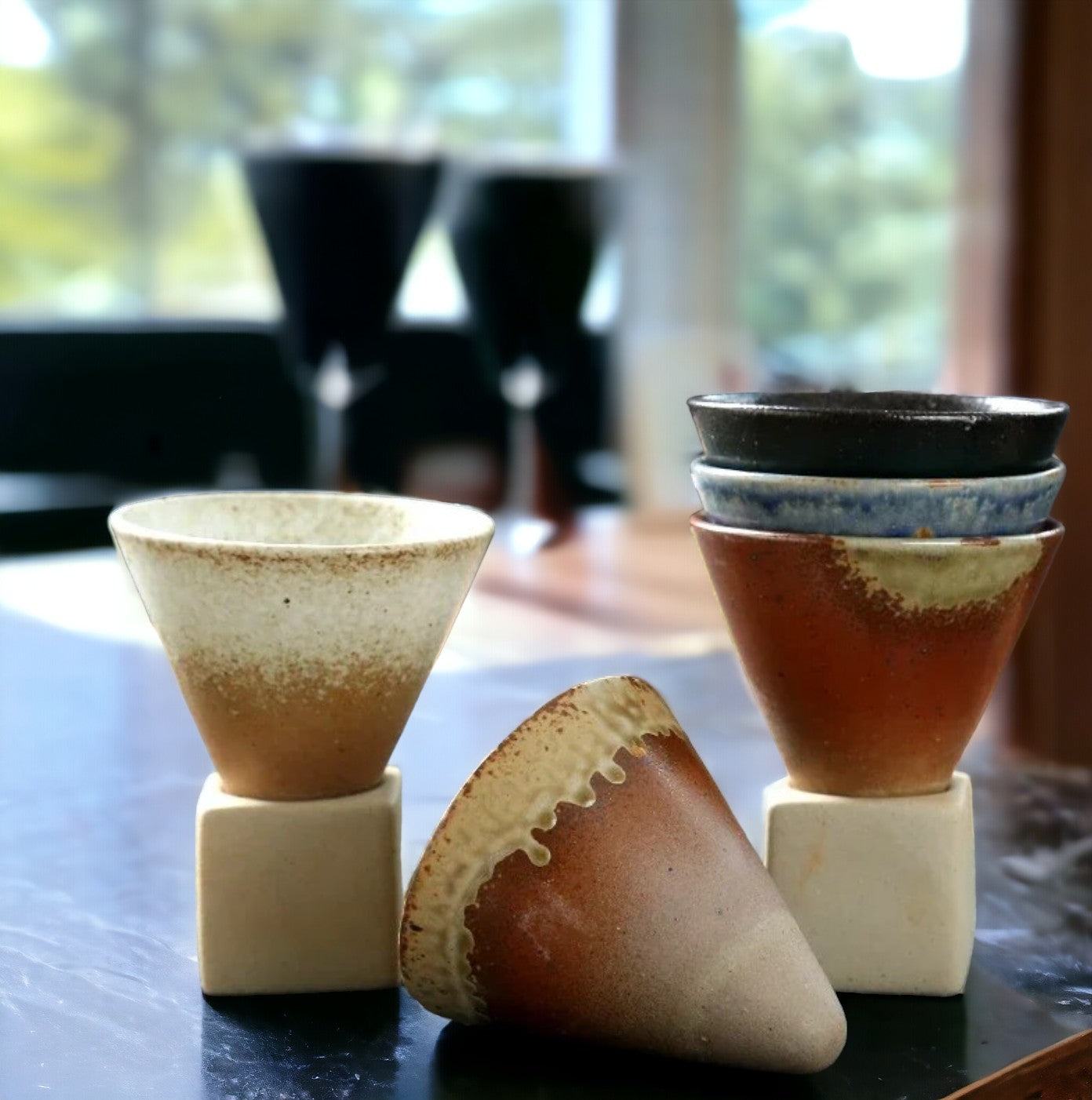 200ml Creative Retro Ceramic Coffee Mug / Tea Cup - huemabe - Creative Home Decor