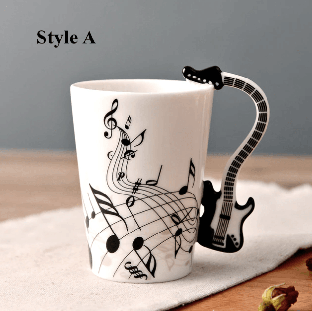250ml Creative Music Mug - huemabe - Creative Home Decor
