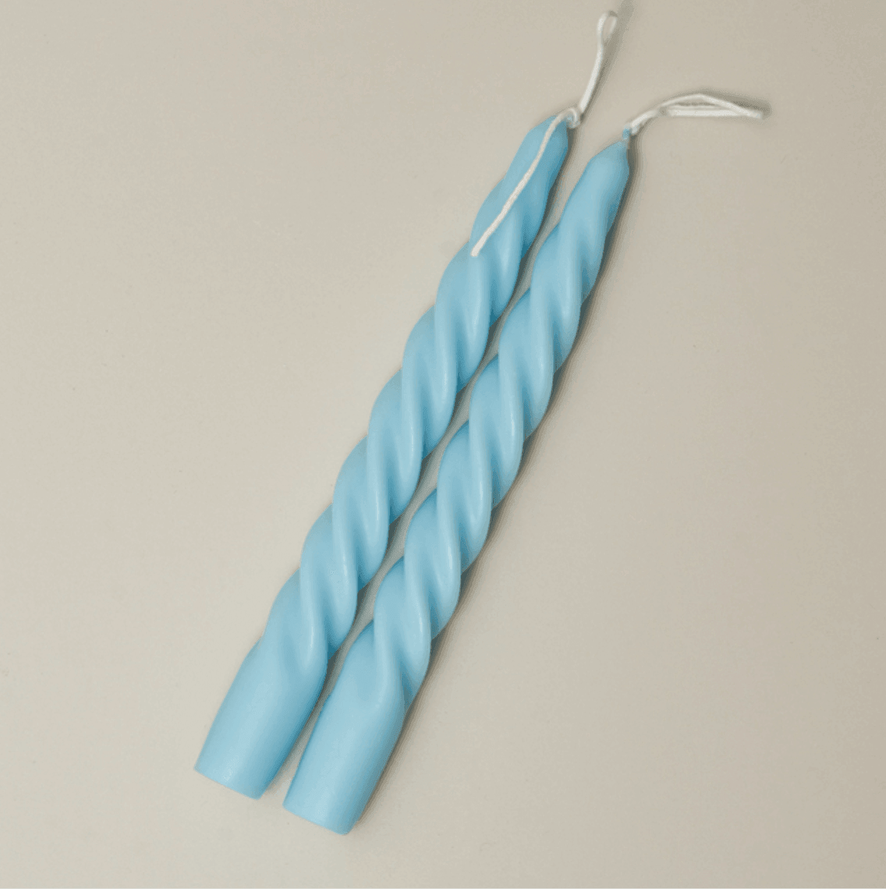 2pcs Blue Scented Spiral Candles - huemabe - Creative Home Decor