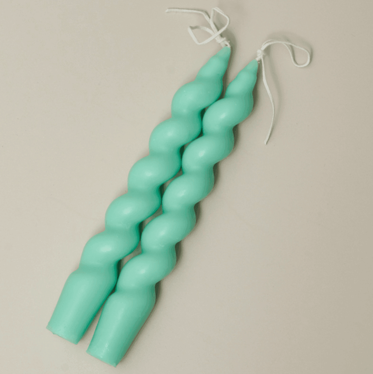 2pcs Green Scented Spiral Candles - huemabe - Creative Home Decor