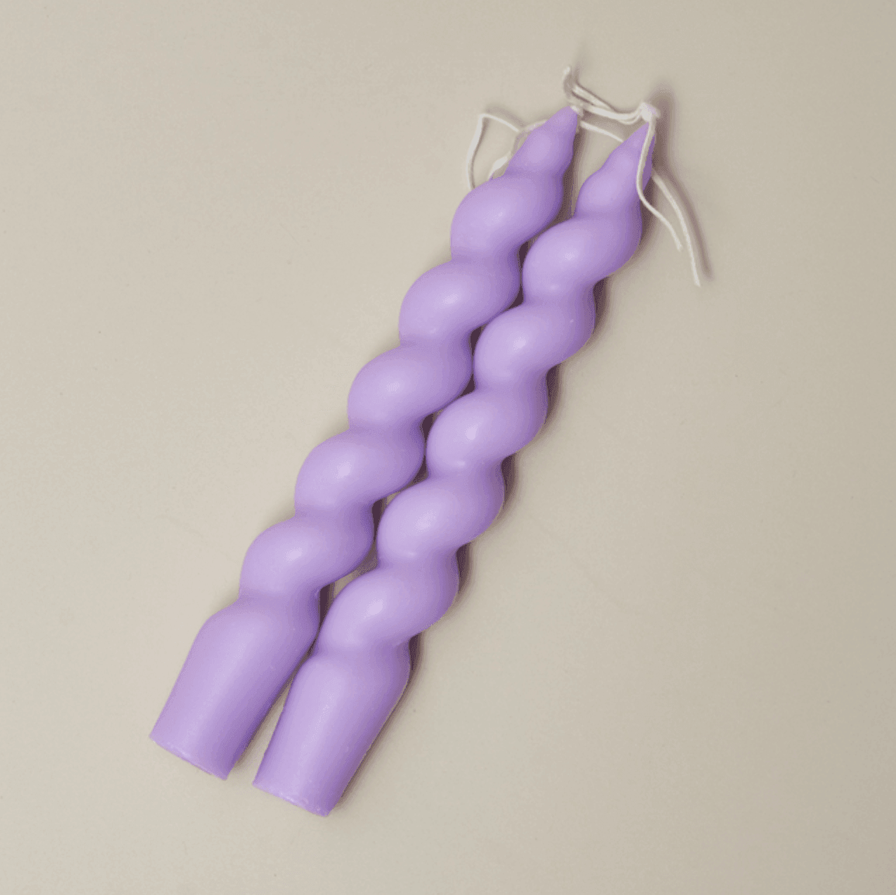 2pcs Purple Scented Spiral Candles - huemabe - Creative Home Decor