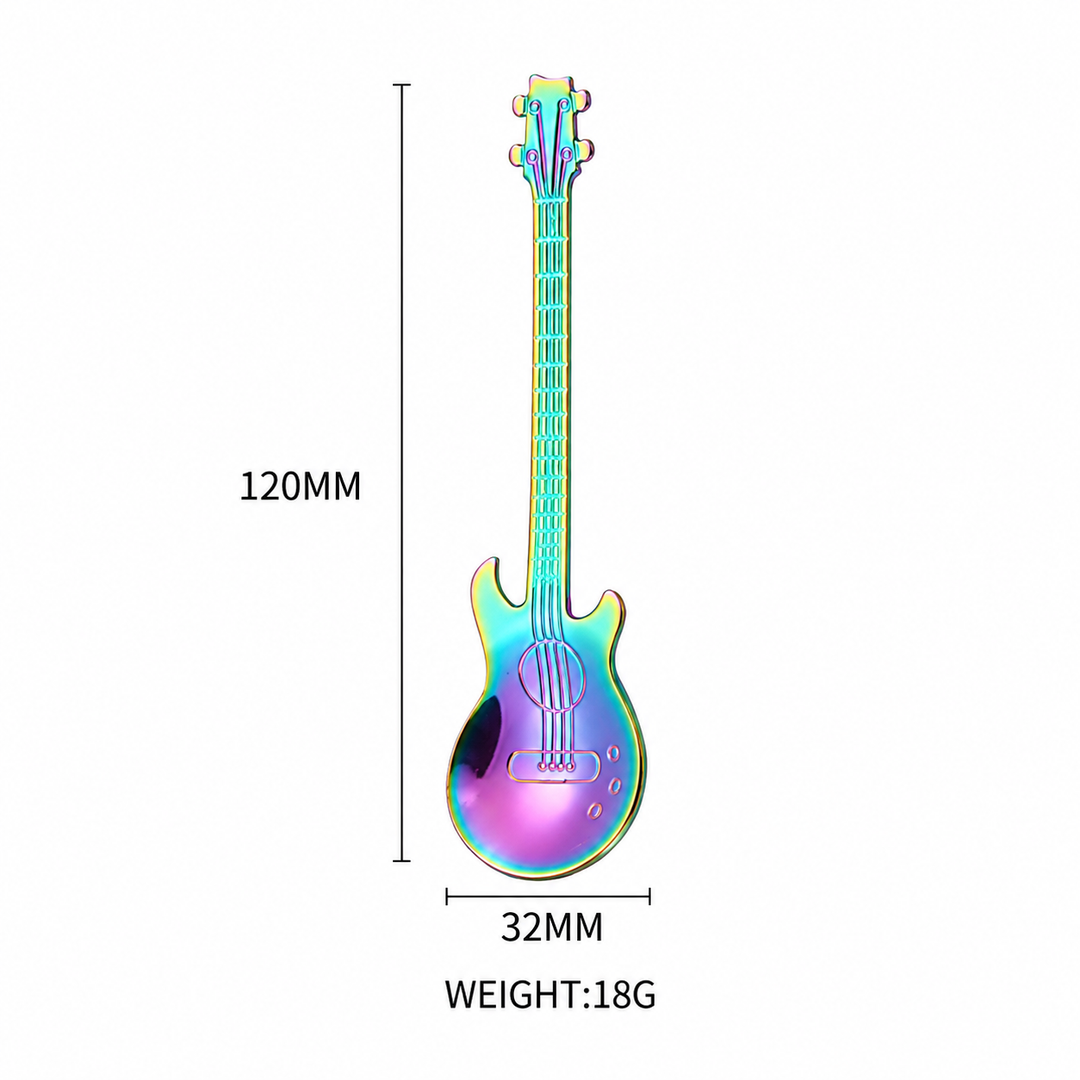 304 Stainless Steel Guitar Spoon Coffee Stirrer