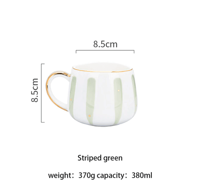 370ml Nordic Ceramic Mug - huemabe - Creative Home Decor