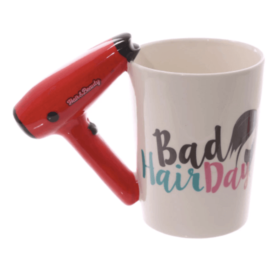 400ml Hair Dryer Ceramic Mug - huemabe - Creative Home Decor