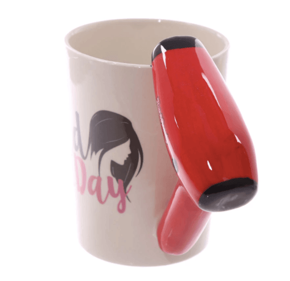 400ml Hair Dryer Ceramic Mug - huemabe - Creative Home Decor