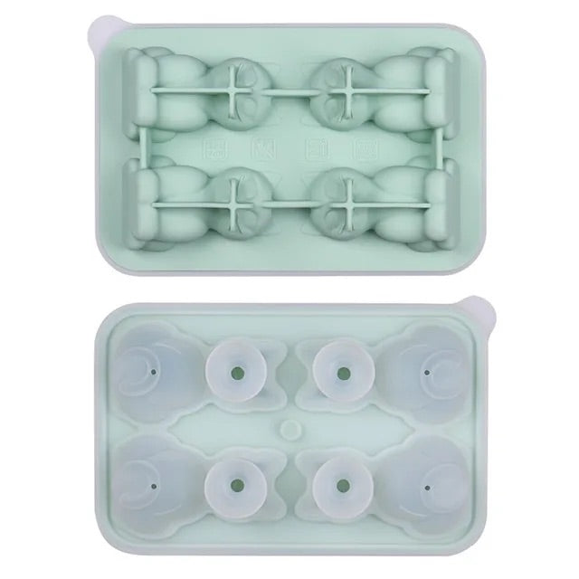 Cat Shape Silicone Ice Cube Mold