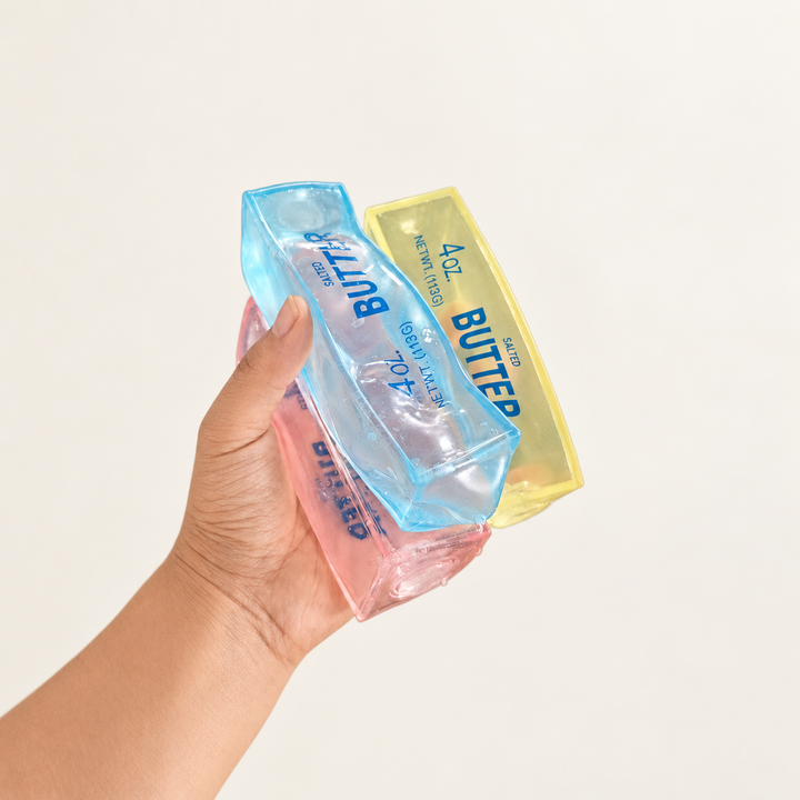 Butter Stick Squishy Toy – Soft Jelly Stress Relief Fidget