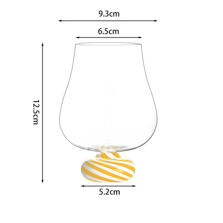 Candy-Shaped High Borosilicate Glass Cup Tumblers