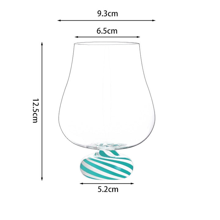 Candy-Shaped High Borosilicate Glass Cup Tumblers