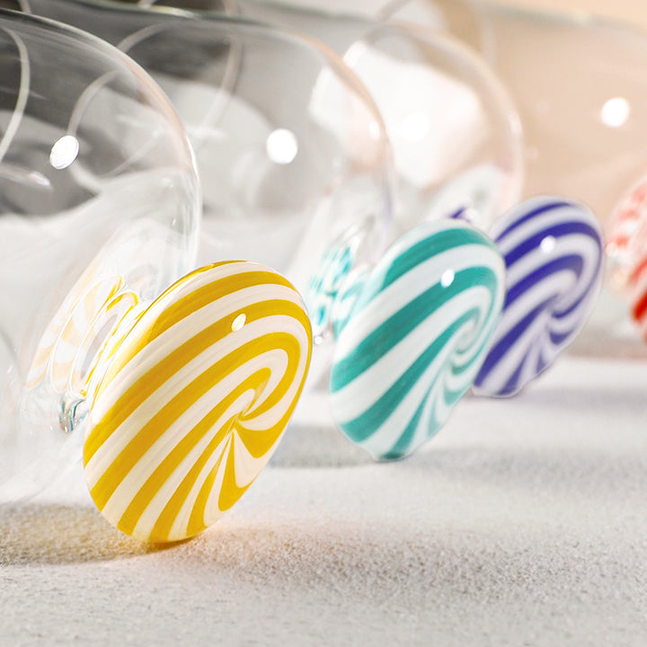 Candy-Shaped High Borosilicate Glass Cup Tumblers