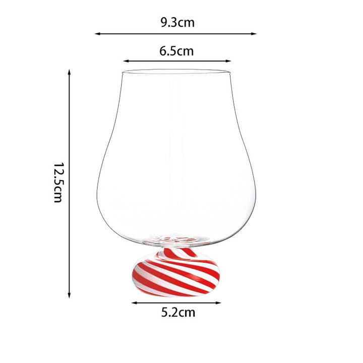 Candy-Shaped High Borosilicate Glass Cup Tumblers