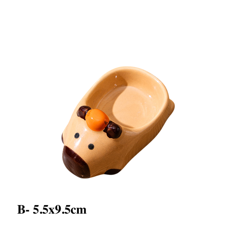 Capybara Ceramic Dipping Dish | Cute Animal Plate