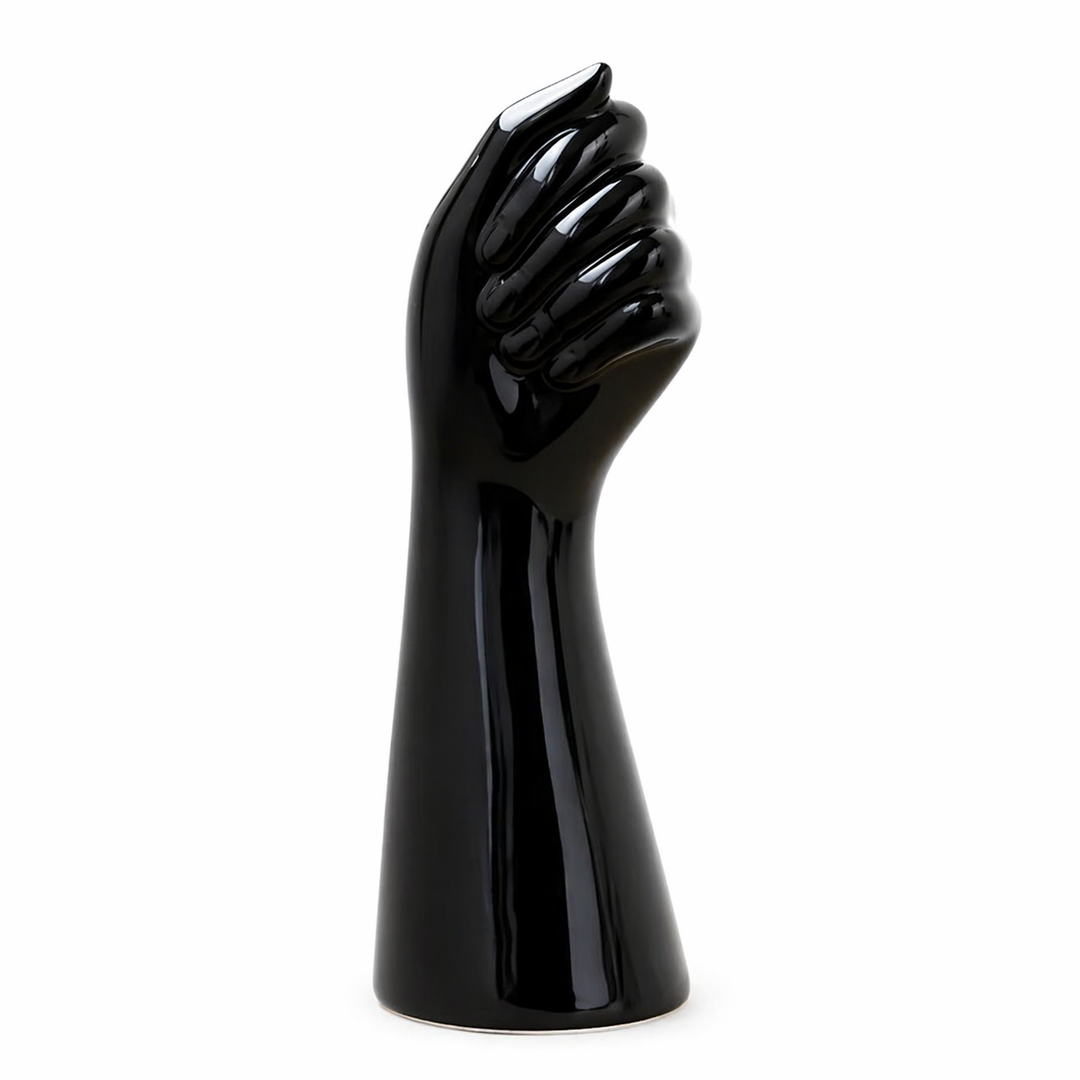 Hand Shape Ceramic Vase