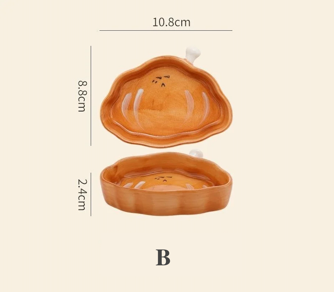 Ceramic Bread Design Plate