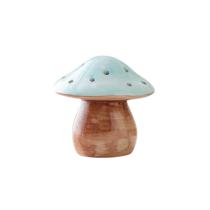Ceramic Mushroom Night Light - Creative Bedside Lamp
