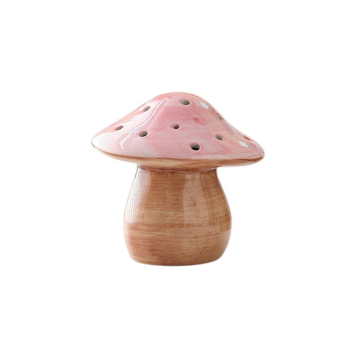 Ceramic Mushroom Night Light - Creative Bedside Lamp