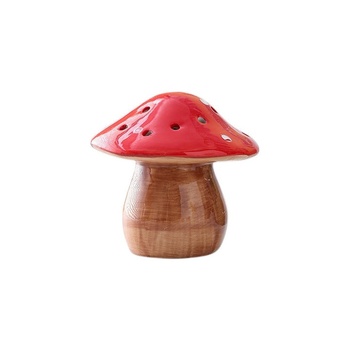 Ceramic Mushroom Night Light - Creative Bedside Lamp