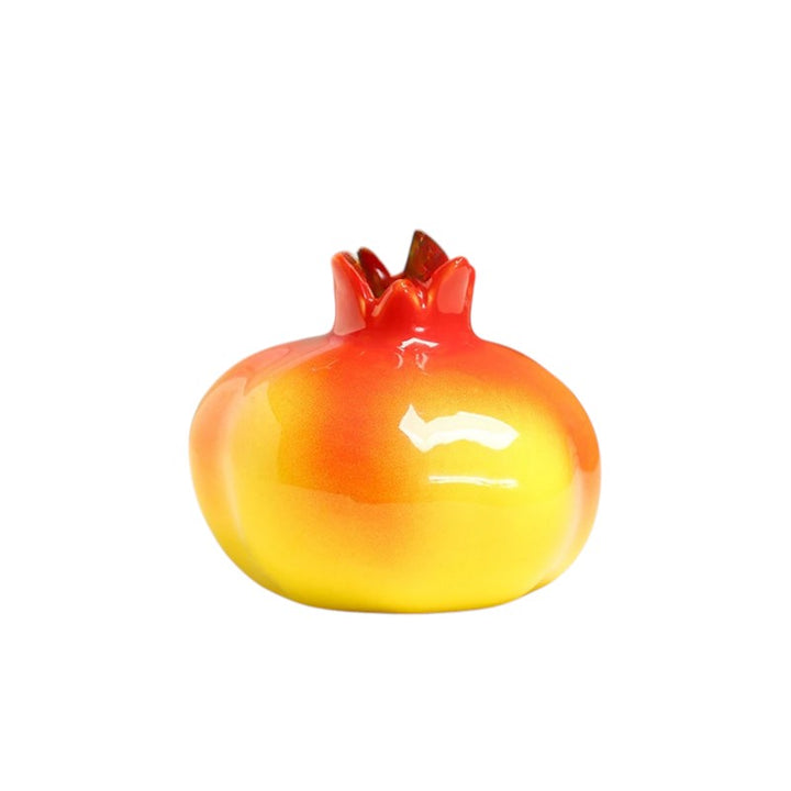 Ceramic Pomegranate Vase | Home Ornament