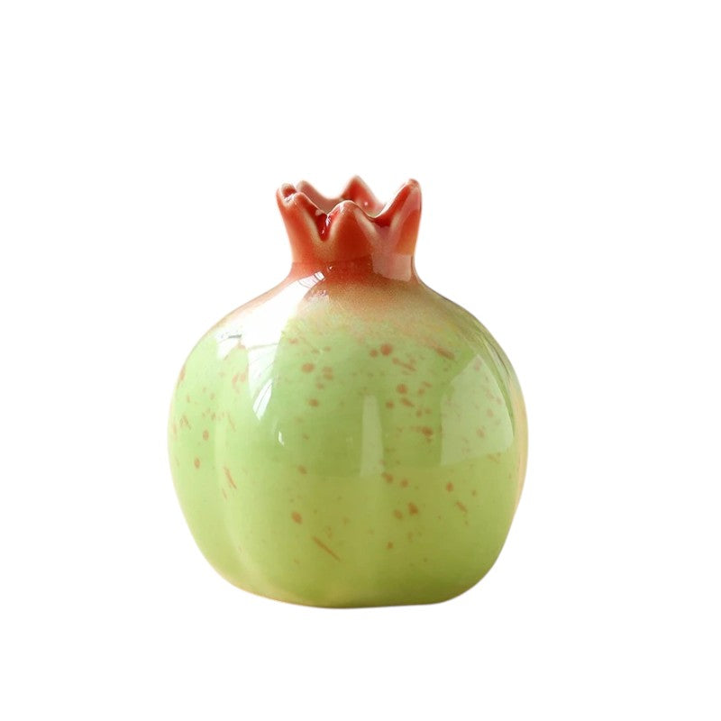 Ceramic Pomegranate Vase | Home Ornament