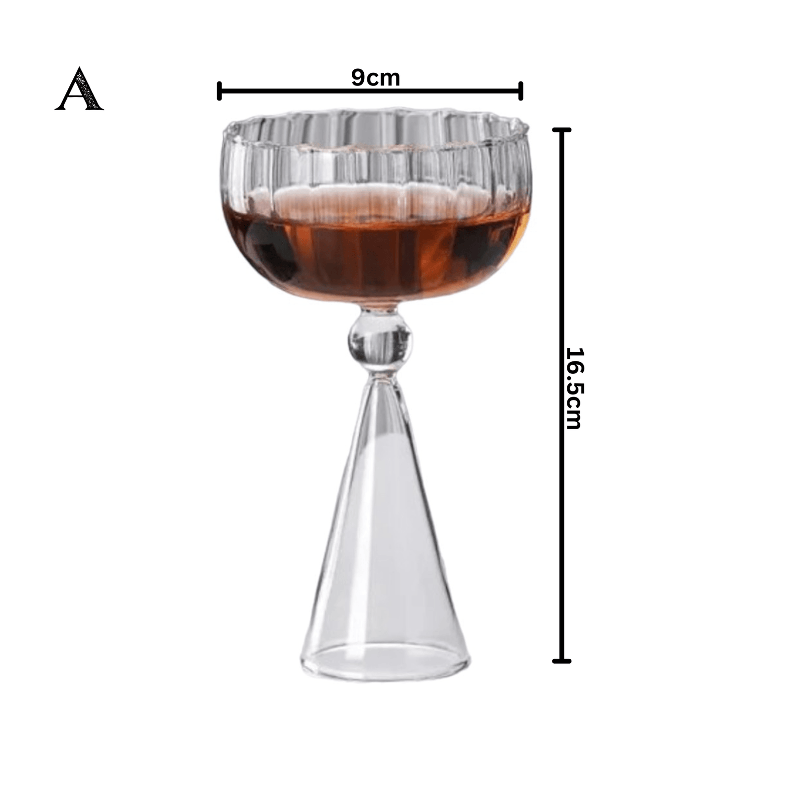 Champagne Cocktail Glass Goblet - huemabe - Creative Home Decor
