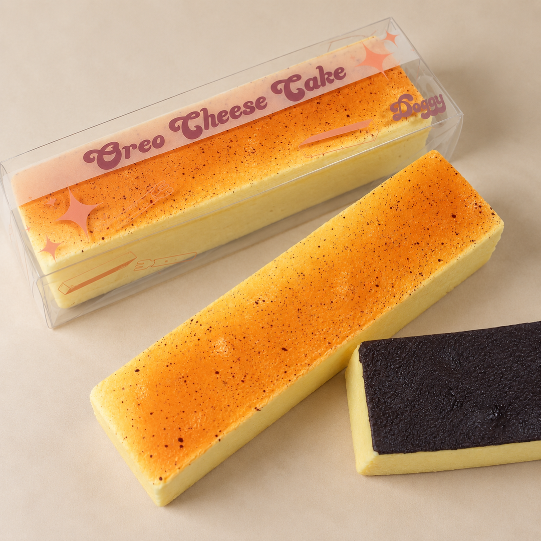 Cheesecake Squishy Toy – 14cm Slow Rising PU Stress Toy