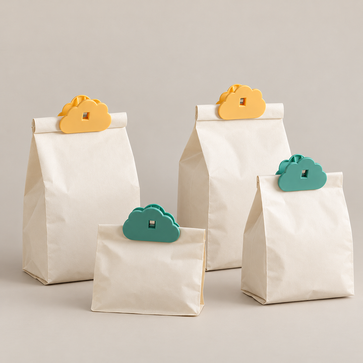 Cloud Shaped Bag Clips – Cute Food Storage Sealing Clips