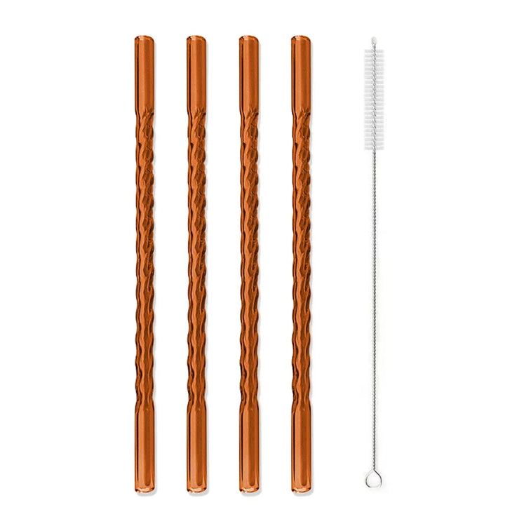 Colorful Borosilicate Glass Straw