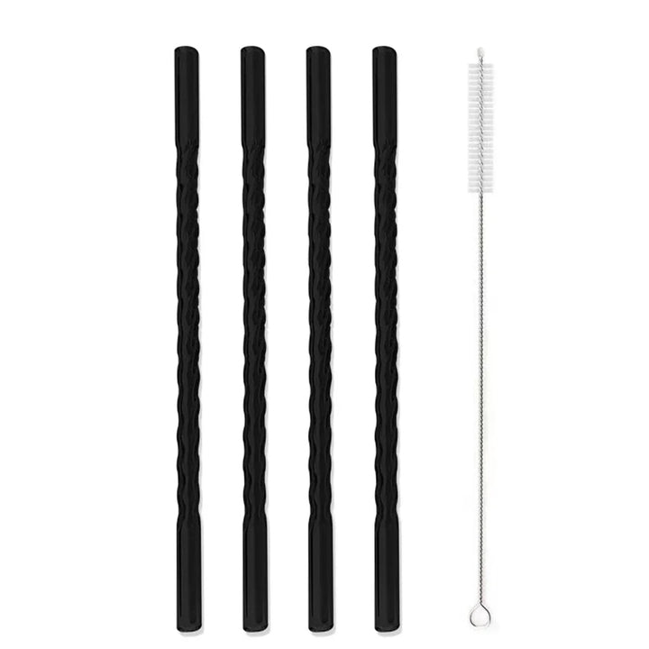 Colorful Borosilicate Glass Straw
