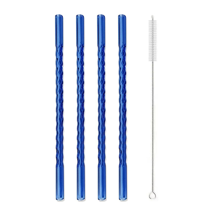 Colorful Borosilicate Glass Straw