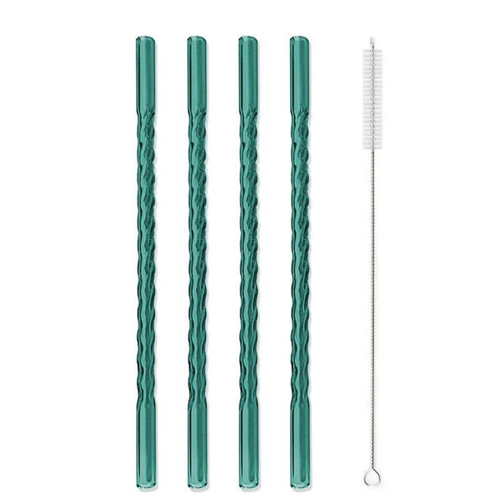 Colorful Borosilicate Glass Straw