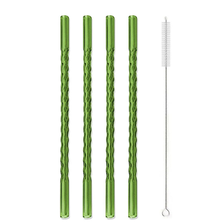 Colorful Borosilicate Glass Straw