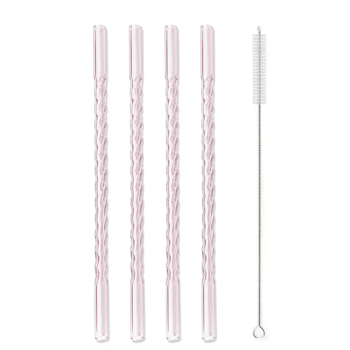 Colorful Borosilicate Glass Straw