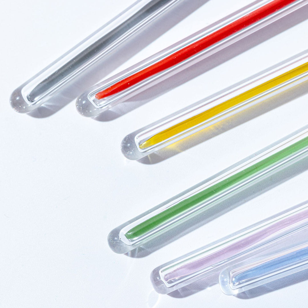 Colorful Candy Glass Spoon | Coffee & Dessert Stirrer