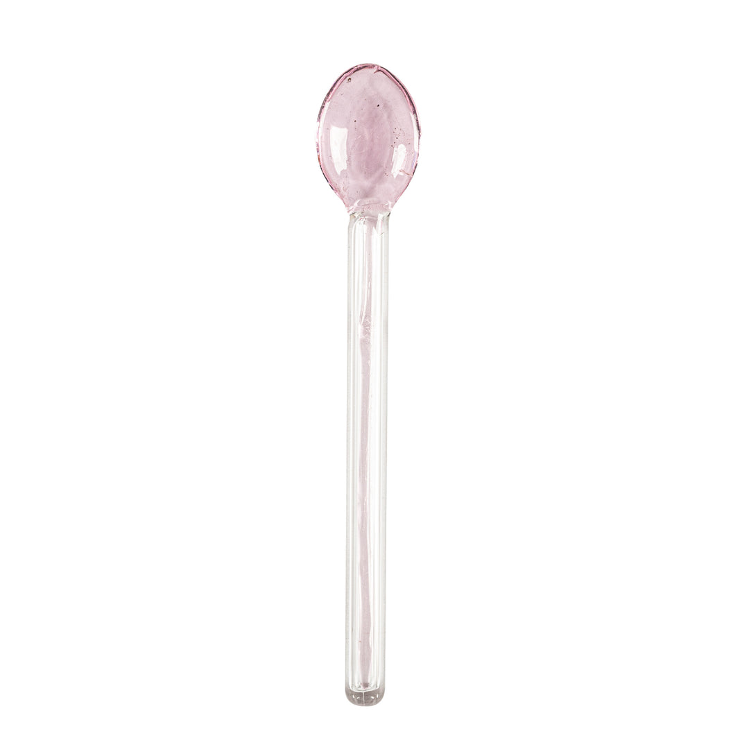 Colorful Candy Glass Spoon | Coffee & Dessert Stirrer