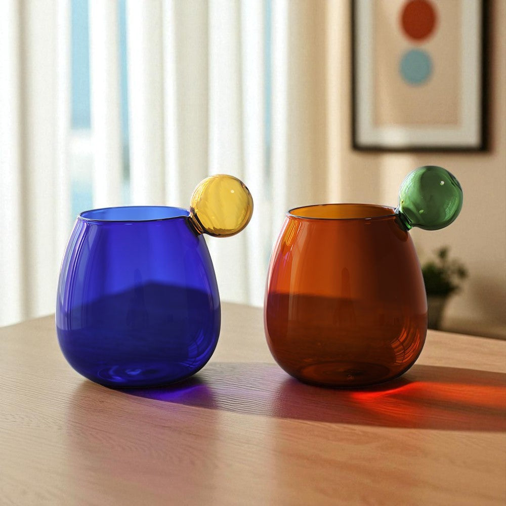 Colorful Creative Glass Mug Coffee Cup