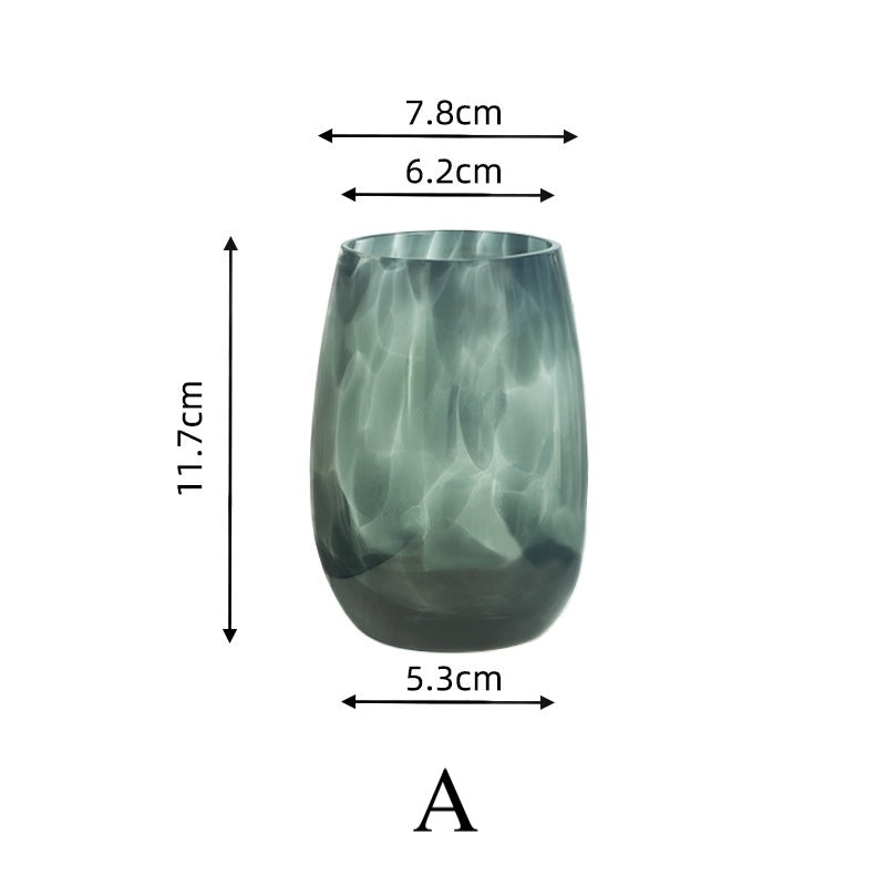 Colorful Crystal Glass Water Cup