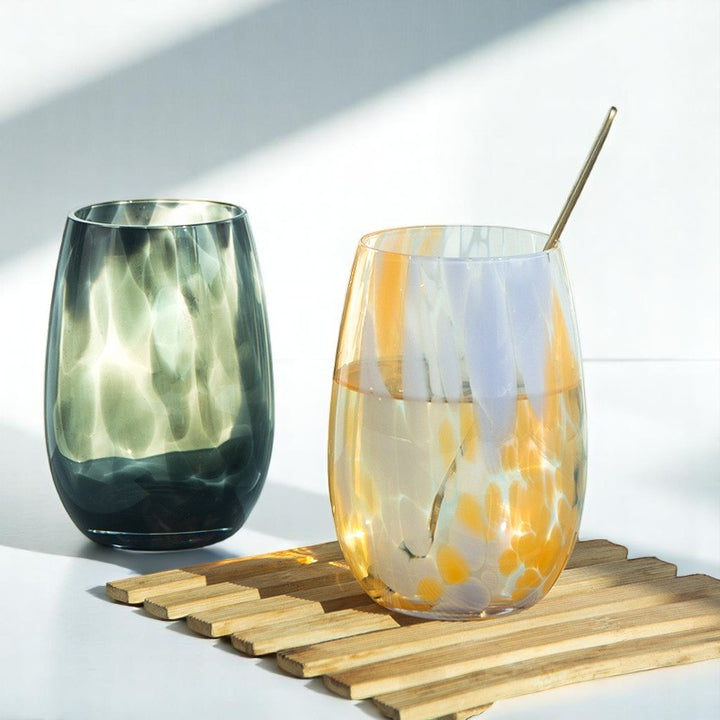 Colorful Crystal Glass Water Cup
