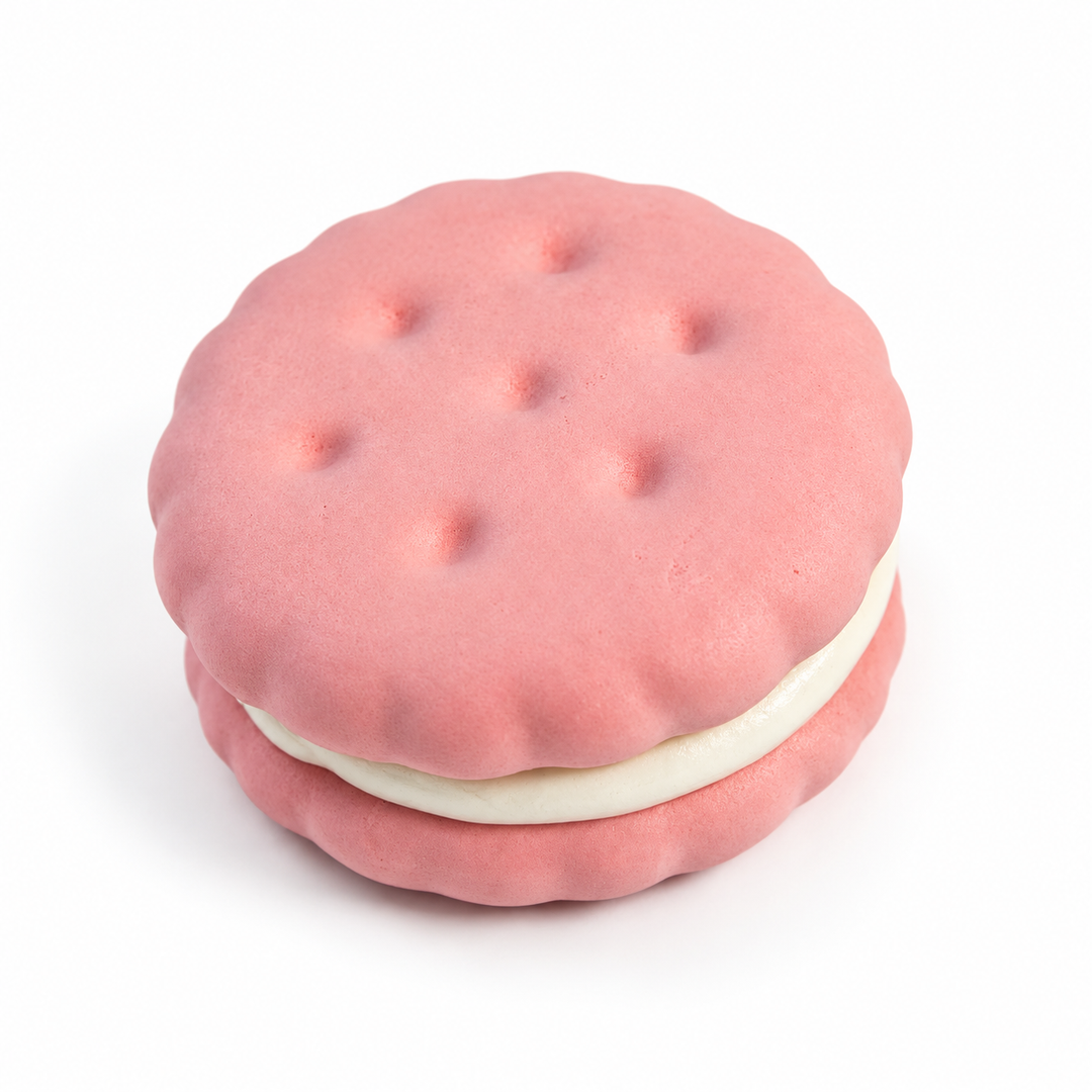 Cookie Squishy Toy -Slow Rising Cream Sandwich Stress Relief