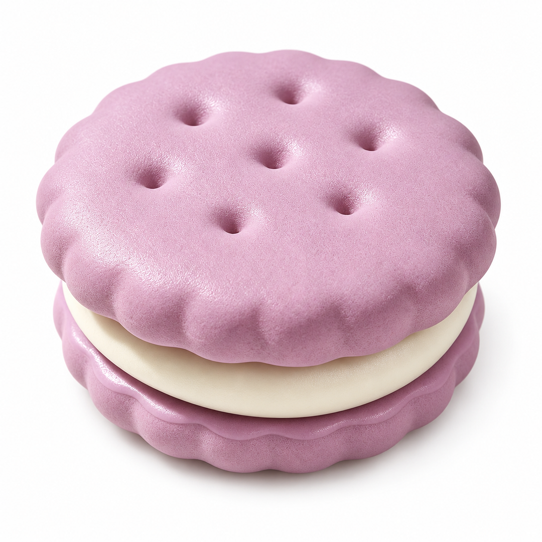 Cookie Squishy Toy -Slow Rising Cream Sandwich Stress Relief