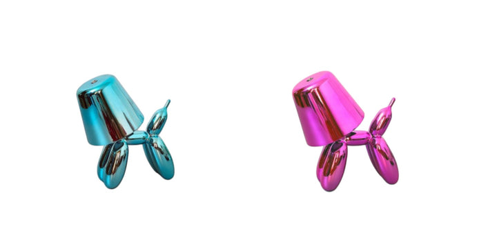 Creative Balloon Dog Table Lamp | Portable & Rechargeable