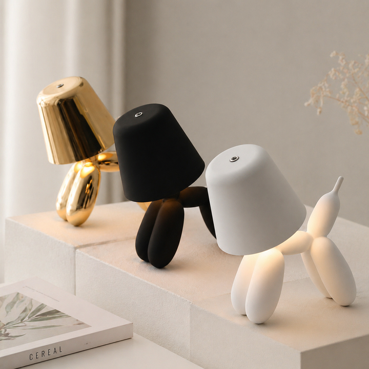 Creative Balloon Dog Table Lamp | Portable &amp; Rechargeable