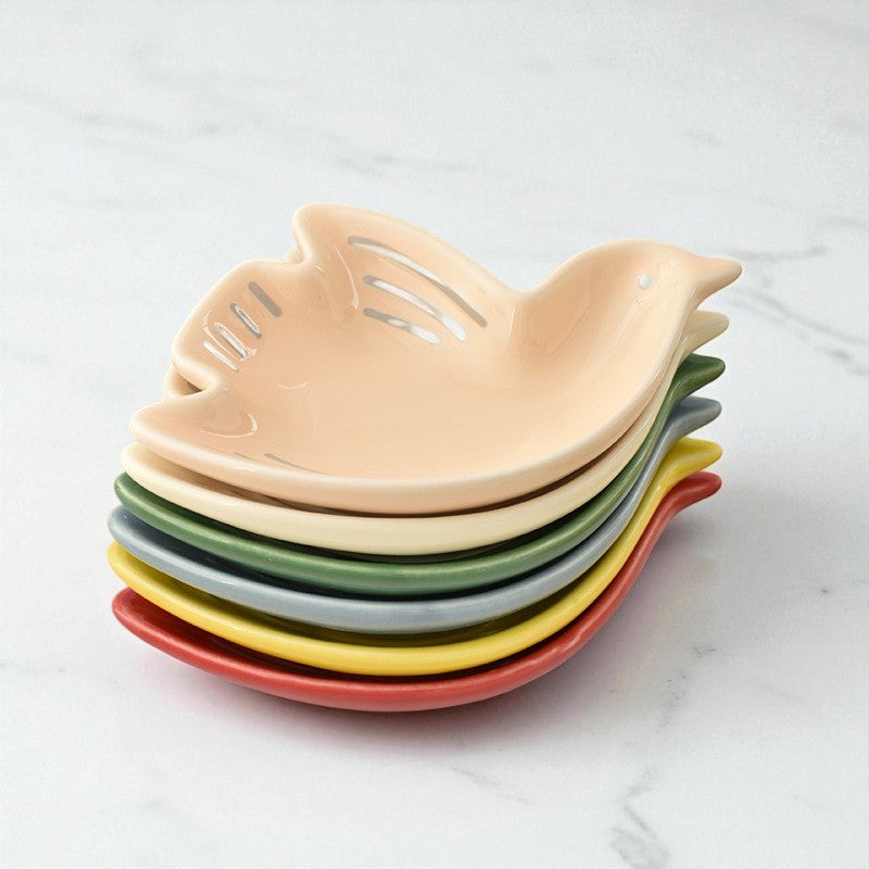 Creative Bird Shape Ceramic Small Dish | Sauce Plate