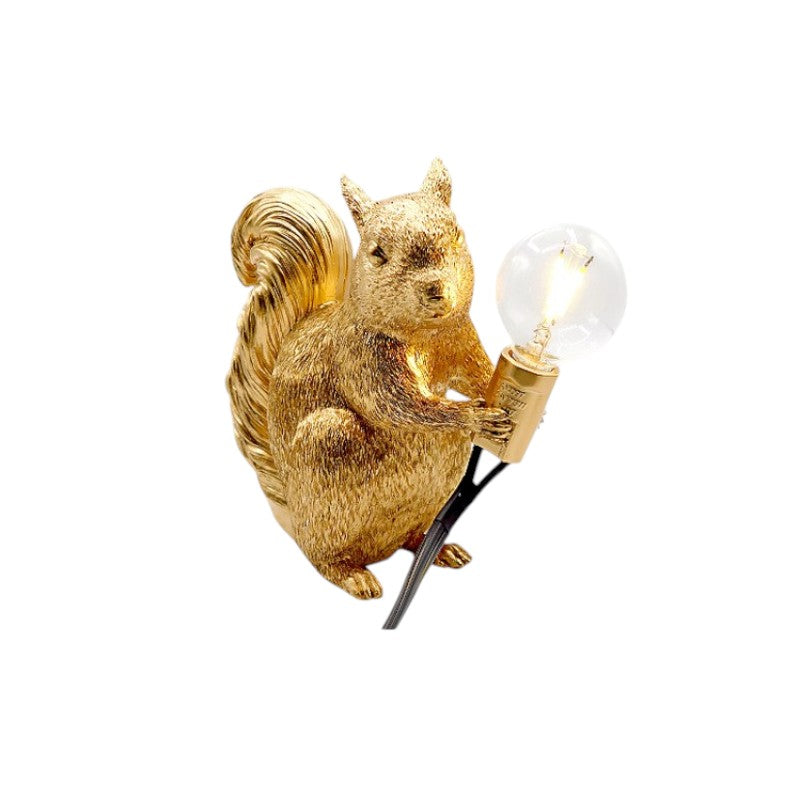 Creative Mini Squirrel Lamp | Table & Bedside Lamp