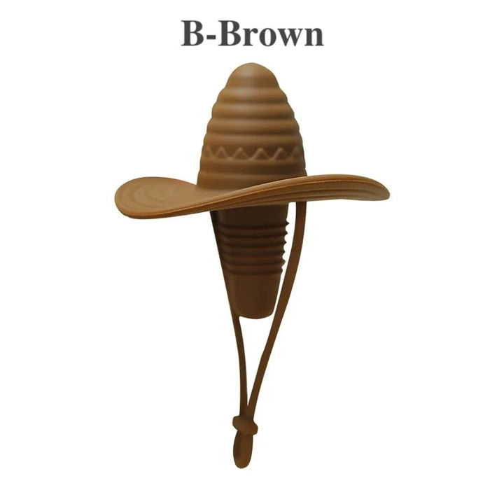 Creative Silicone Cowboy Hat Wine Stopper