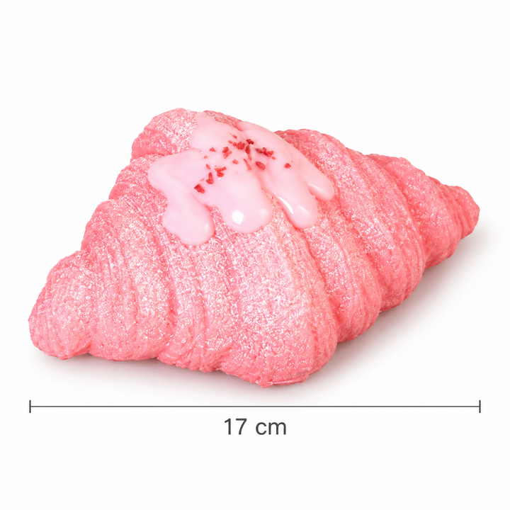 Croissant Slow Rising Squishy Toy – Soft Bread Stress Relief