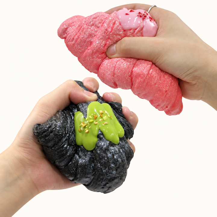 Croissant Slow Rising Squishy Toy – Soft Bread Stress Relief